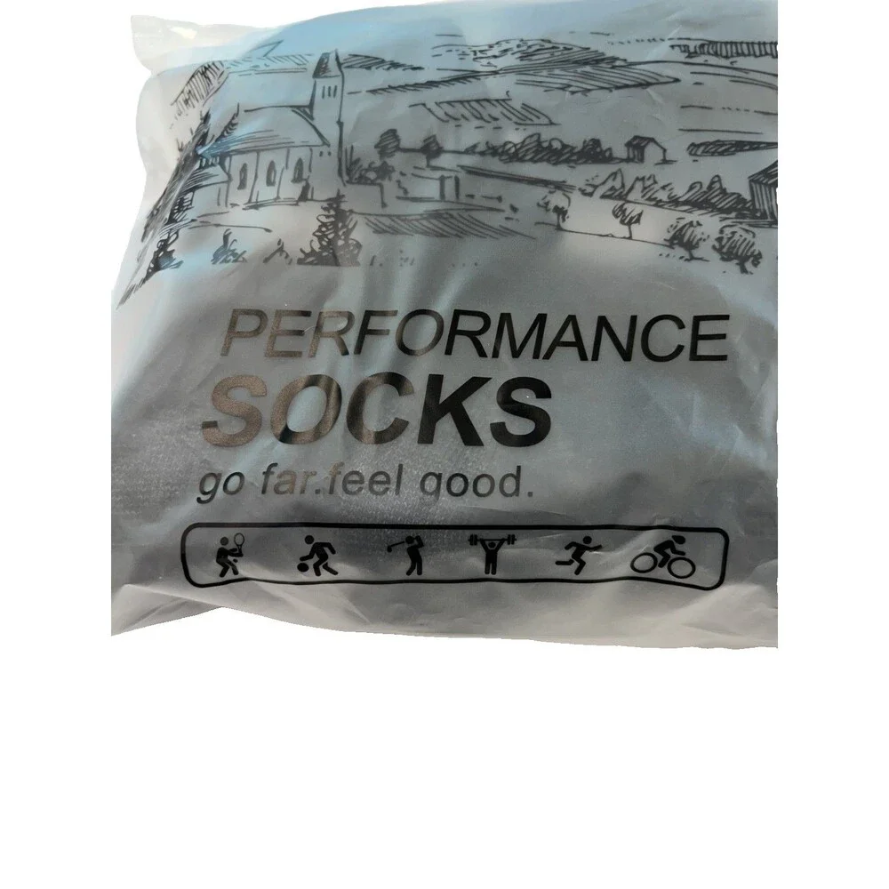 Amazon‎ Essentials unisex Cotton Cushioned Performance Socks 6 Pairs Breathable